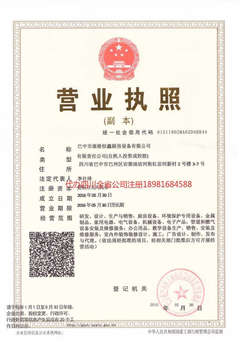 枣阳枣阳派格恒鑫厨房设备有限公司